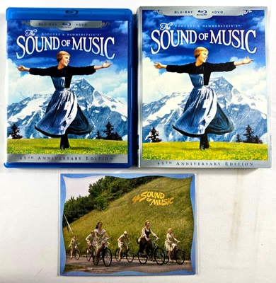 The Sound of Music 5-disc set Blu-ray+Bonus Blu-ray+DVD+CD Soundtrack+Slip Cover - Image 1 of 4