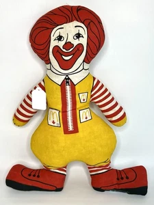 1970's RONALD McDONALD 17" Tall Plush Collector's Doll Vintage Retro Rare - Bild 1 von 5