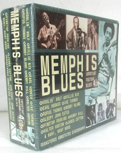 MEMPHIS BLUES 4 CD BOX-SET NEW Howling Wolf Rosco Gordon Rufus Thomas - Picture 1 of 8