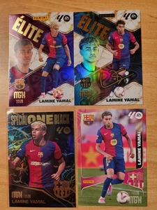Panini Megacraks 25 26 4 cartas Lamine Yamal - Imagen 1 de 2