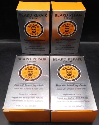 Lot Of 4 Beard Guyz Beard Repair Serum 1Fl Oz Ea No Exp New & Unused - Image 1 of 4