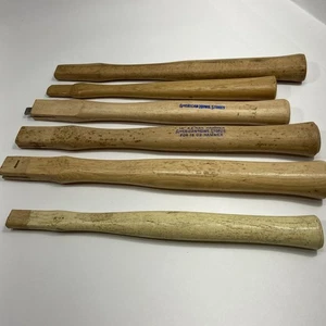 Vintage Lot Of Unused Hammer Handles Different Sizes - Picture 1 of 10