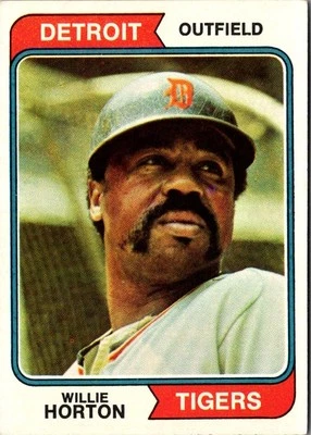 1974 Topps #115 Willie Horton - Image 1 of 2
