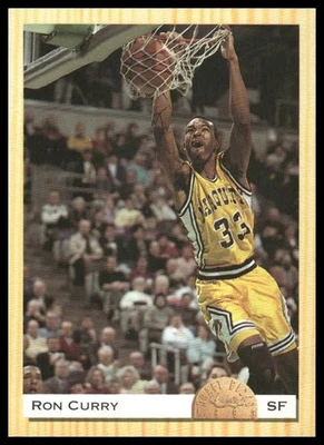 1993 Classic Draft Picks #23 Ron Curry Marquette Warriors - Image 1 of 2