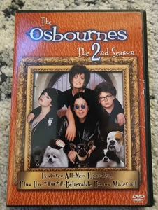 The Osbournes The 2nd Season Ozzy Sharon Kelly Jack Osbourne DVD RARE OOP Insert - Bild 1 von 5