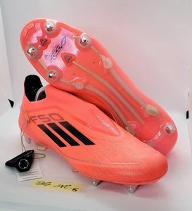 Adidas F50 Elite Laceless Soft Ground Soccer Cleats Pink Men's Size 12 - IF1318 - Picture 1 of 11