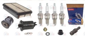 for Toyota Tacoma 4Runner Tune-Up Kit Wires+Cap+Rotor+Spark Plugs+Air+Fuel+PCV - Picture 1 of 1