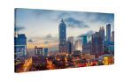 Leinwandbild Kunst-Druck Panorama der Stadt Atlanta 100x50 cm