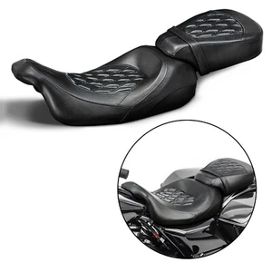 Driver 1x Universal ABS Passenger Seat For Electra Glide EFI FLHTPI 2009-24 - Picture 1 of 7