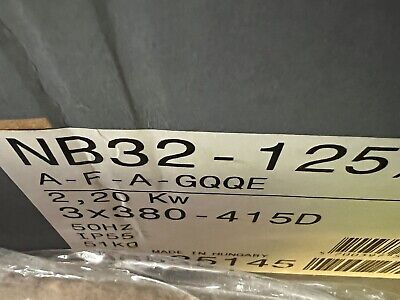 Grundfos Pump NB32-125/ 130 Boxed • 787.50£