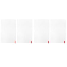  4 Pcs High Definition Screen Protector Flat Tempered Film Simple Design Replace