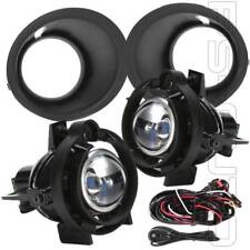 Fit 2014 2015 Chevy Camaro 3.6L V6 w/Bezel Switch Clear Projector Fog Light Kit
