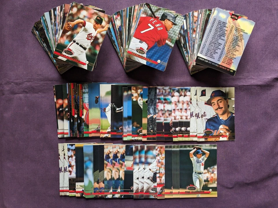 1993 Stadium Club Baseball Card #1 - #325 - - - Pick A Card - - - Complete a Set - Image 1 of 1