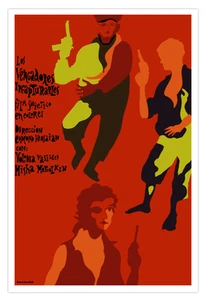 Póster de Película 4 Película Rusa AVANGERS.Soviético.Diseño Interior de Habitación en Español - Imagen 1 de 1