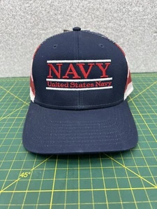 United States Navy “3 Line” Split Bar American Flag Embroidered Hat by The Game - Picture 1 of 12