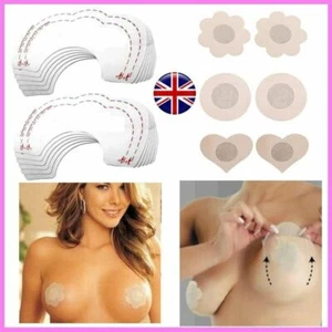 20 Instant Breast Lifts - Nipple Covers Invisible Bra Tape Boob Shape Tit Tape - Picture 1 of 5