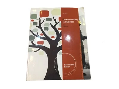 Communicating in Business By Amy Newman Scot 8th Edition Book Sales Enviroment - Image 1 of 4