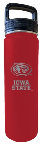 Iowa State Cyclones Engraved 32oz Stainless Steel Insulated Tumbler Bottle Cover