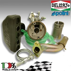 CARBURATORE DELL'ORTO SHBC 19-19 COLLETTORE FILTRO POLINI VESPA 50 N L R SPECIAL
