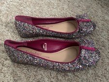 asda black flat shoes