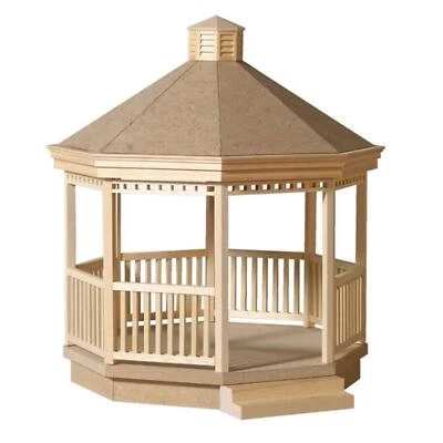 Puppenhaus Emporium Pavillon Kit Outdoor Garten Gebäude Wohnung Pack 1:12 Maßstab - Bild 1 von 4