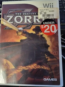 Destiny of Zorro (Nintendo Wii, 2009) Video Game CIB - Picture 1 of 2