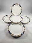 WARWICK CHINA  C9232 MADE IN USA 5 BREAD PLATES  5 3/8" DIAMETER. EXCELLENT.