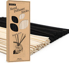 100PCS Reed Diffuser Sticks, 10 Inch Natural Rattan Wood Sticks Essential Oil Ar