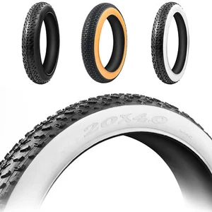 20''x4.0'' Bicycle Fat Tire 35 PSI Replacement Electric Bicycle Tires Recommend - Picture 1 of 28