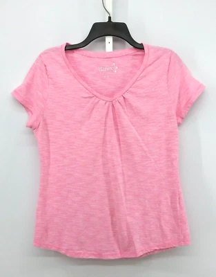 Hanes рубашка женщин размер M розовый легкий крышка рукав пуловер повседневный топ - Изображение 1 из 4