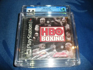 HBO BOXING PLAYSTATION PS1 CGC 7.0 SEALED ! - Picture 1 of 4