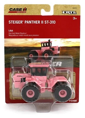 2023 ERTL 1:64 CASE IH *PINK* Steiger Panther II ST-310 Tractor w/DUALS *NIP* - Image 1 of 2