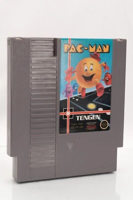 Pac-Man Tengen NES 2x Set Licensed and Unlicensed with Manual Cleaned and Tested - Image 1 of 4