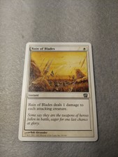2003 Magic The Gathering Eighth Edition #35 Rain of Blades U :W: