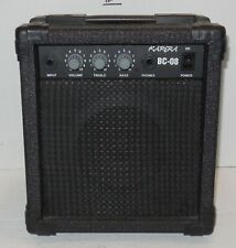 Guitarra Eléctrica Acústica Karera BC-08 Amp Amplificador de práctica Raro Difícil de encontrar Negro for sale