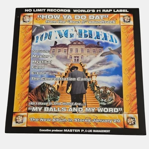 Young Bleed My Balls And My Word 1998 Promo Flat Poster 12x12 Double Sided - Picture 1 of 4