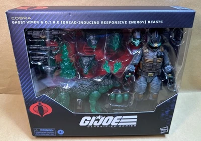 G.I. Joe Classified Cobra GHOST VIPER & DIRE BEASTS 2 pack Exclusive 6” Figures - Image 1 of 4