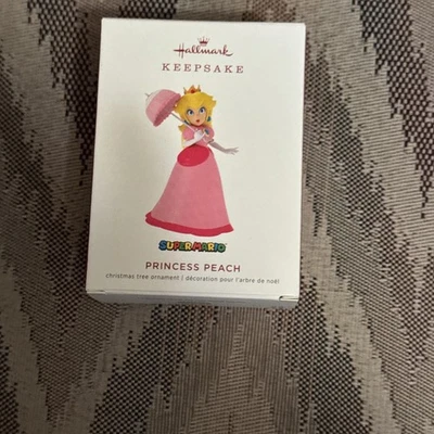 Hallmark Princess Peach, adorno Nintendo Super Mario Foto 1 de 4