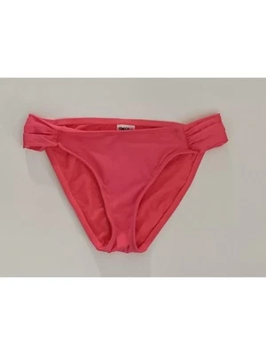 MOSSIMO SUPPLY CO. Women's Pink Lined Pleated Bikini Swimsuit Bottom XL - Image 1 of 3