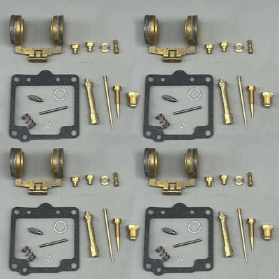 4X Carburetor Carb Rebuild Repair Kit & Float For Yamaha XS1100 XS1100S 78-79 - Image 1 of 4