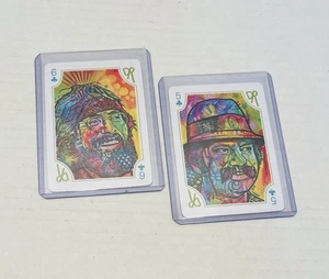 2012 Aquarius Russo Lot/2 Cheech & Chong Pop Culture Playing Trading Cards - Picture 1 of 5