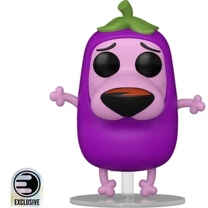 FUNKO POP!  #2009 THE GREAT EGGPLANT COURAGE FUNKO LIMITED EDITION ULTRA 5000 PC - Picture 1 of 10