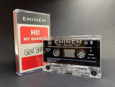 Eminem MY NAME IS Vintage Cassette INC95638 **1ST ISSUE 1999** EX/VG+ CONDITION - Image 1 of 4