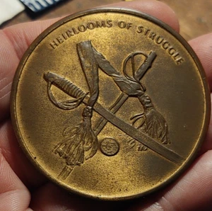 Vintage Richmond National Battlefield Park Bronze Medal 52mm - Picture 1 of 2