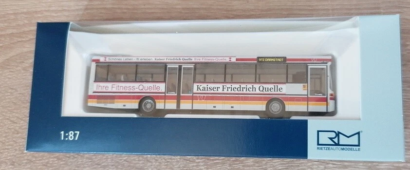 Rietze 77305 - 1/87 Mercedes-Benz O 407 Vu Untermain - Nuovo - Immagine 1 di 1