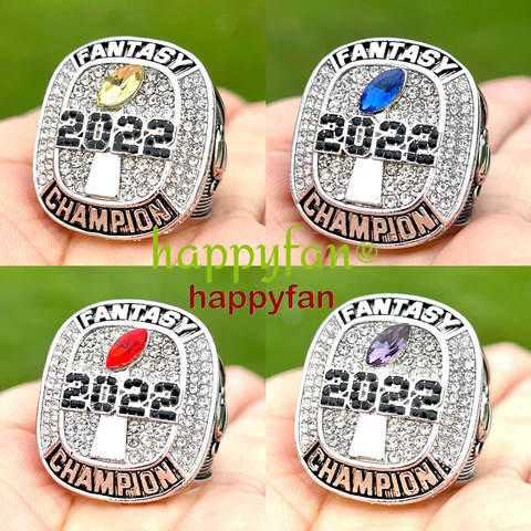 2022 Fantasy Football Championship Ring FFL Trophy Size 8-14 Cover