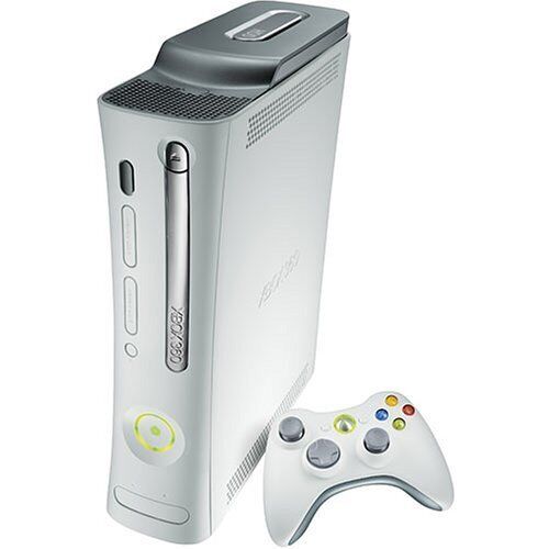 Console Xbox 360 Slim Branco 4GB + Controle Com Fio Seminovo (Com