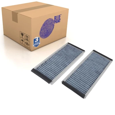 Filtro de polen de cabina de carbono X2 se adapta a Mazda MPV RX-8 impresión azul ADM52507 Foto 1 de 4