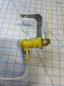 GE DISHWASHER WATER VALVE YELLOW WD15X10011 WD15X10014 165D8258G001 33129011 - Picture 1 of 5