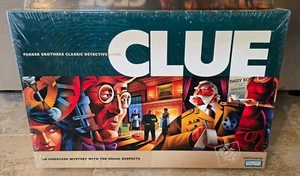 CLUE PARKER BROTHERS CLASSIC DETECTIVE MYSTERY GAME 2002 NEW w/ suspect tokens - Picture 1 of 2